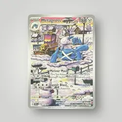 Pokemon TCG Metagross 178/162 Temporal Forces Illustration Rare - Image 1
