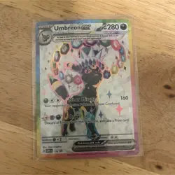 Pokemon Umbreon ex SVP176 Full Art Promo Holo Stage 1 280HP EX Scarlet & Violet - Image 1