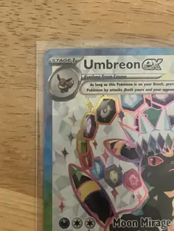 Pokemon Umbreon ex SVP176 Full Art Promo Holo Stage 1 280HP EX Scarlet & Violet - Image 3