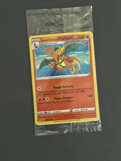 Pokemon TCG Special Delivery Charizard SWSH075 SWSH: Sword & Shield Promo - Image 1