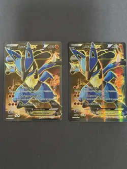 Pokemon TCG Lucario EX 107/111 XY - Furious Fists X2 - Image 1