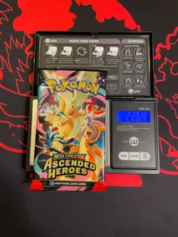 VERY HEAVY! GOD PACKUUU 22.64g Ascended Heroes Pokemon TCG Booster (SEALED) - Image 1