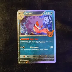 Pokemon TCG Gengar 057/091 Cosmos Holo Trick or Trade Near MINT - Image 1