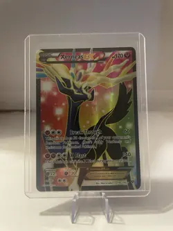 Pokemon Xerneas EX Ultra Rare Full Art Holo XY 146/146 Fairy Basic EN - Image 2