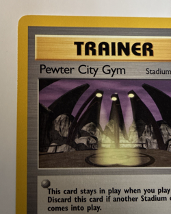 Pewter City Gym 1st Edition Gym Heroes #115/132 Uncommon WOTC Pokemon 2000 LP - Image 5