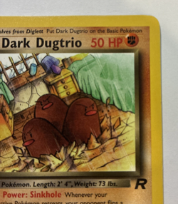 Dark Dugtrio Team Rocket #23/82 Rare WOTC Pokemon 2000 MP - Image 4