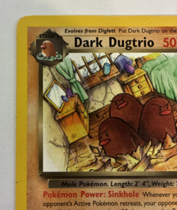 Dark Dugtrio Team Rocket #23/82 Rare WOTC Pokemon 2000 MP - Image 5