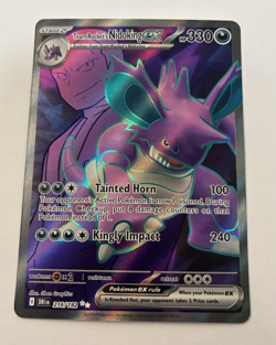 Team Rocket's Nidoking ex Destined Rivals #216/182 Ultra Rare Pokemon 2025 NM - Image 1