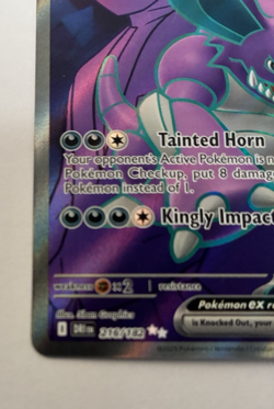 Team Rocket's Nidoking ex Destined Rivals #216/182 Ultra Rare Pokemon 2025 NM - Image 2