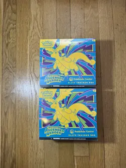 Pokemon TCG: 2X Mega Evolution Ascended Heroes Pokemon Center Elite Trainer Box - Image 1