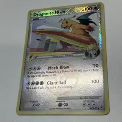 Dragonite FB 56/147 Supreme Victors Crosshatch Reverse Holo Pokemon League Promo - Image 3