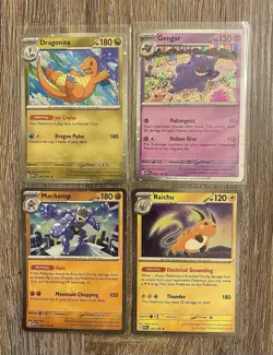 Pokemon 151 Sams Club Mini Tin Set Of 4 Cosmos Holo Promos (Promos Only) - Image 1