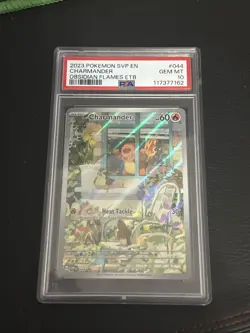 Pokemon TCG Charmander Obsidian Flames Promo #044 PSA Gem Mint 10 - Image 2