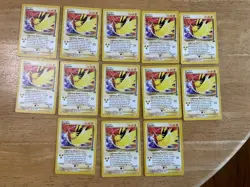 Pokemon Zapdos 23/53 Wizards Black Star Promo Regular Basic 70 HP English 2000 - Image 1