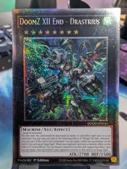 YuGiOh! DoomZ XII End - Drastrius DOOD-EN045 Starlight Rare 1st Ed - Image 1