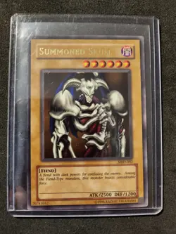 Yu-Gi-Oh! Summoned Skull MRD-003 Metal Raiders Unlimited Exactly as Seen - Image 1