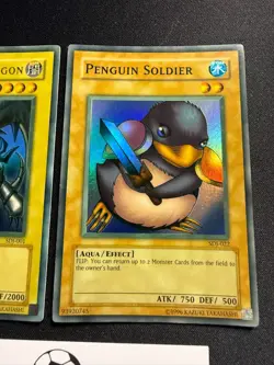 *FADED* Red-Eyes B. Dragon / Penguin Soldier - Ultra Super SDJ-001 / 022 YuGiOh - Image 3