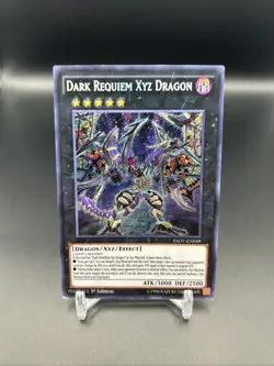 Dark Requiem Xyz Dragon - INOV-EN049 - Secret Rare - 1st Edition x1 Lightly Play - Image 1