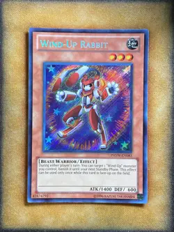 Yugioh Wind-Up Rabbit PHSW-EN083 Secret Rare LP - Image 1