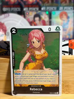 REBECCA EB03-048 Extra Booster: One Piece Heroines Edition Foil One Piece TCG NM - Image 1
