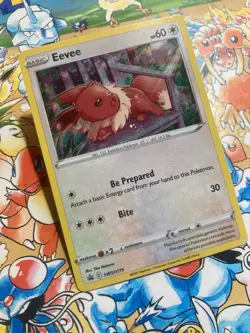 Eevee SWSH175 Promo SWSH Black Star Pokemon Near Mint - Image 2