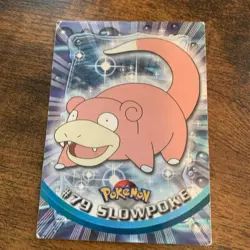 Slowpoke/Slowbro #79/80 Topps Blue Logo Non Foil TV Animation Pokemon Card - Image 2