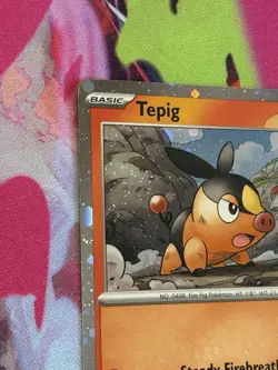 Pokemon Ascended Heroes #29/217 Tepig Cosmos Holo - Image 2