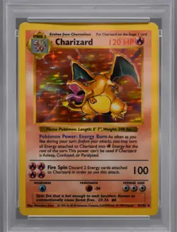 1999 Pokemon Base Set Shadowless Charizard Holo #4 PSA 1 – Iconic Vintage Grail - Image 4