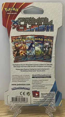Pokemon Primal Clash Sleeved Booster Kyogre - Image 2