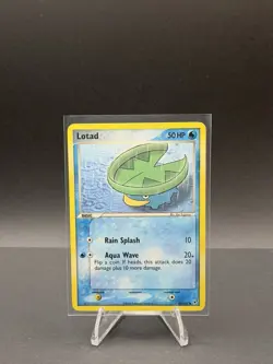 Pokemon TCG- Lotad 63/107 EX Deoxys Regular NM - Image 1