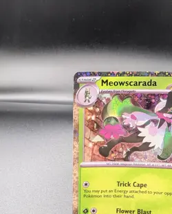 Meowscarada 015/198 - Scarlet & Violet Sparkle Holo - Pokemon TCG - NM - Image 2