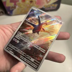 Pokemon TCG Latios 203/191 Surging Sparks Illustration NM Condition - Image 5
