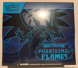 POKEMON TCG PHANTASMAL FLAMES ELITE TRAINER BOX ETB FACTORY SEALED NEW - Image 1