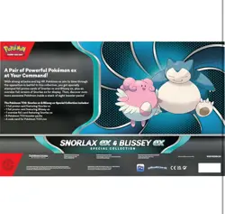 Pokemon TCG: Snorlax ex & Blissey ex Special Collection – Brand New & Sealed - Image 2
