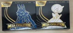 Pokemon TCG Mega Evolution Lucario & Gardevoir Elite Trainer Box Set - Image 1