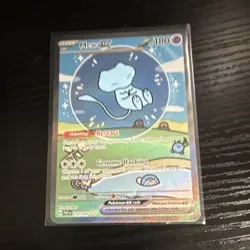 Pokemon Mew EX 232/091 SV Paldean Fates Full Art Holo Special Rare 180 HP - Image 1