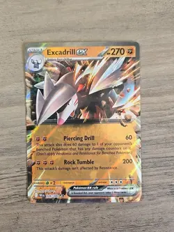 Pokemon TCG Excadrill ex 046/086 Double Rare Black Bolt NM - Image 1