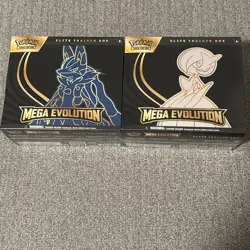 Pokemon Mega Evolution ETB Set Lucario & Gardevoir Elite Trainer Box Sealed - Image 2
