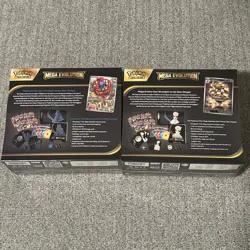 Pokemon Mega Evolution ETB Set Lucario & Gardevoir Elite Trainer Box Sealed - Image 3