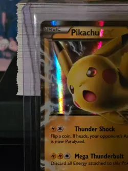 2016 Pokemon Pikachu EX XY174 Black Star Promo - Image 2