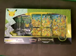 Pokemon Celebrations 25th Anniversary Pikachu V-union Premium Playmat Collection - Image 1