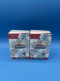 Pokemon TCG: Prismatic Evolutions Booster Bundle - Lot of 2 - Factory Sealed - Image 1