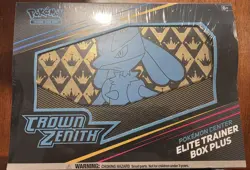 Pokemon Crown Zenith Elite Trainer Box Plus Promo Lucario English - Image 1