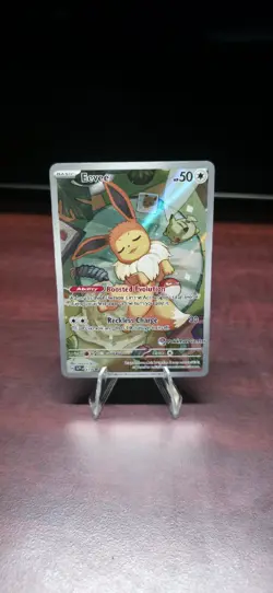 🔥Pokemon TCG-Eevee-Pokemon Center Exclusive-173-S&V Promo-Holo-M/NM! 🔥 - Image 1