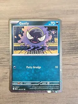 Pokemon TCG Gastly 123/217 Ascended Heroes Cosmo Holo Promo NM - Image 1