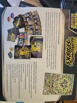 Pokemon Scarlet & Violet Surging Sparks Elite Trainer Box Pikachu Magneton - Image 1
