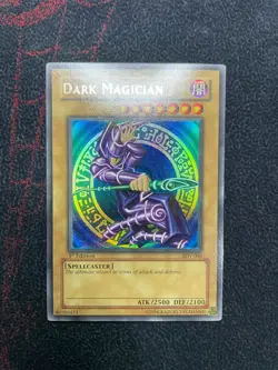 Dark Magician SDY-006 1st Ed Yu-Gi-Oh Starter Deck Yugi Original Print VLP / NM - Image 1