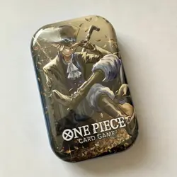 One Piece OP-13 Carrying On His Will Tin! (Sabo) Sealed Vol 2 - 2 Packs, Promo - Image 3