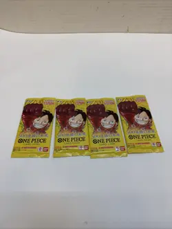 One Piece Card Game 500 年後 OP-07 Booster Pack Japanese New Factory Sealed Qty 4 - Image 1