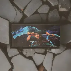 One Piece Card Roronoa Zoro Large mat Gaming Desk Playmat - Image 1
